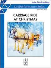 Carriage Ride at Christmas piano sheet music cover